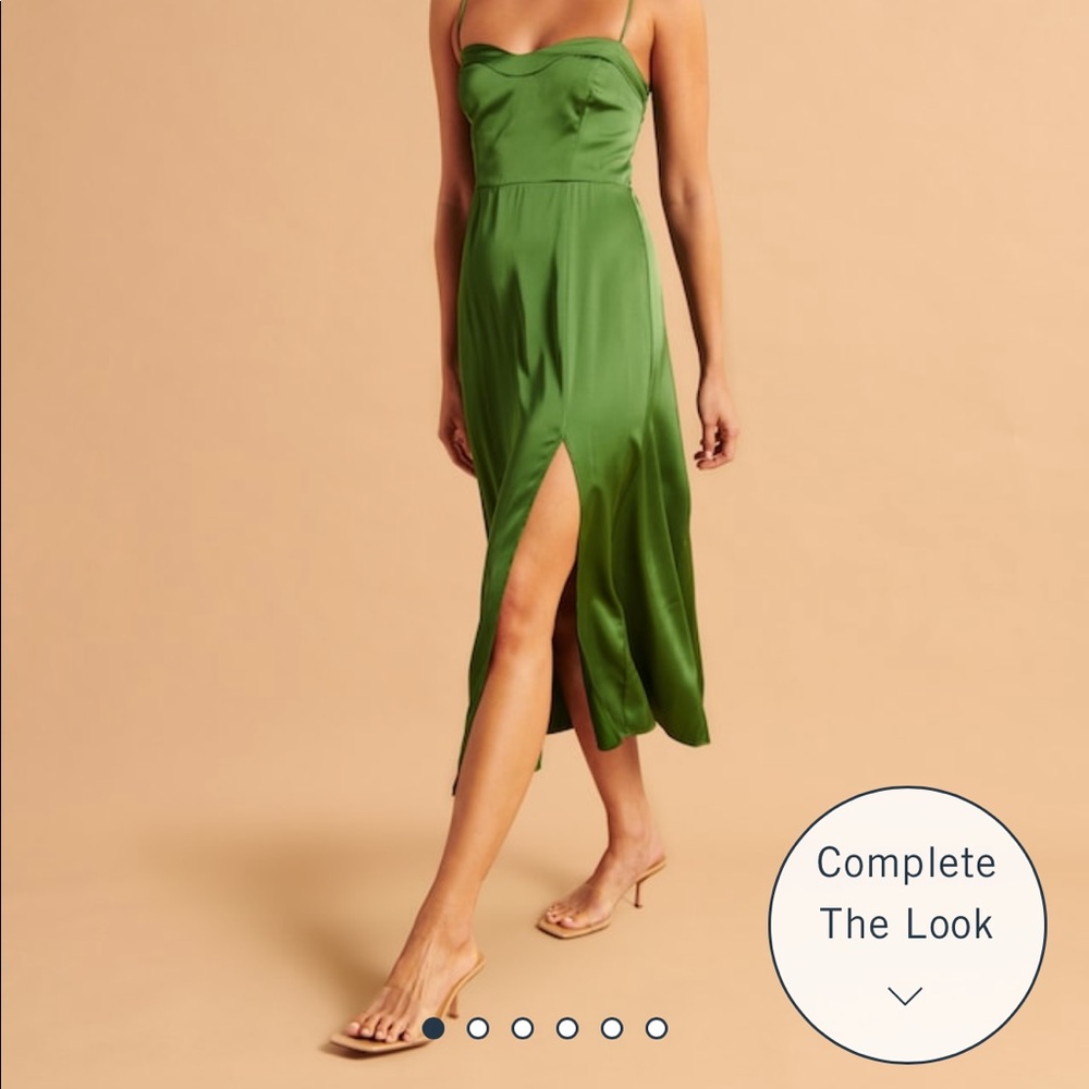 COPY - WORN ONCE TAGS STILL ON Abercrombie Wedding Guest Dress!! Size XL Petite